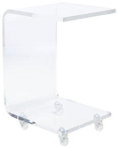 Rollins-Acrylic-Bar-Cart - Safavieh 