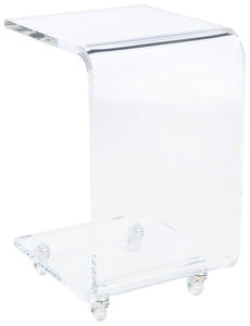 Rollins-Acrylic-Bar-Cart - Safavieh 