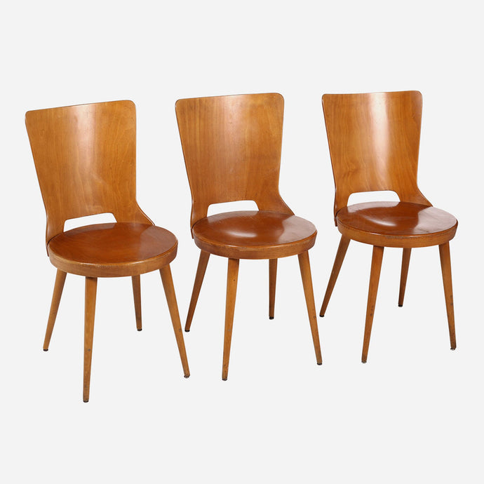 Bobo Intriguing Objects Mid Century Chairs, Set of 6