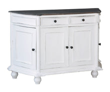 Load image into Gallery viewer, Sunset Trading Cottage Angled Console Cabinet in White Raftwood