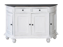 Load image into Gallery viewer, Sunset Trading Cottage Angled Console Cabinet in White Raftwood