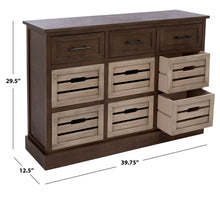 Load image into Gallery viewer, Briar-3-Drawer-&amp;-6-Removable-Drawer-Console-Table - Safavieh