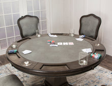 Load image into Gallery viewer, Sunset Trading Vegas Dining and Poker Table, Reversible Game Top