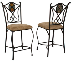 Sunset Trading 5 Piece Vail Pub Table Set