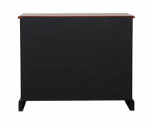 Load image into Gallery viewer, Sunset Trading Black Cherry Selections Keepsake Buffet in Antique Black and Cherry