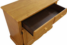 Load image into Gallery viewer, Sunset Trading Oak Selections Keepsake Buffet in Light Oak