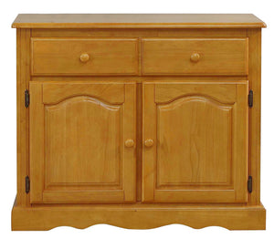 Sunset Trading Oak Selections Keepsake Buffet in Light Oak