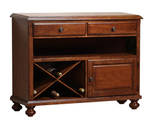 Sunset Trading Andrews Server in Chestnut Brown