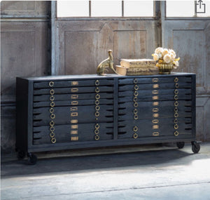 Regina Andrew Printmakers Console 12 Drawers