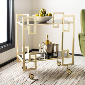 Eliza-2-Tier-Bar-Cart - Safavieh 