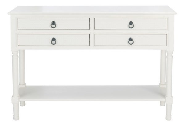 Haines-4 Drawer-Console-Table - Safavieh