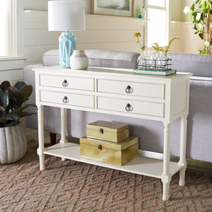 Haines-4 Drawer-Console-Table - Safavieh