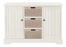 Load image into Gallery viewer, Landers-2-Door-&amp;-3-Removable-Baskets-Distressed White/Natural - Safavieh