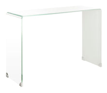 Load image into Gallery viewer, Crysta-Ombre-Glass-Console-Table - Safavieh