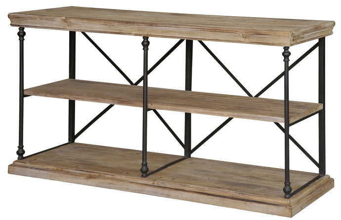 Crestview Collection La Salle Metal and Wood Console
