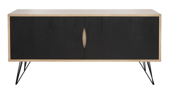 Jeralyn-Retro-Mid-Century-Wood-Sideboard - Safavieh