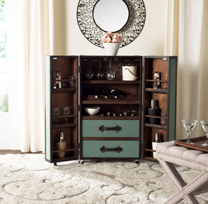 Grayson-Bar-Cabinet-Sage - Safavieh 