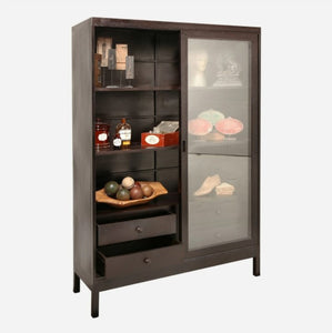 Bobo Intriguing Objects Sliding Glass Cabinet