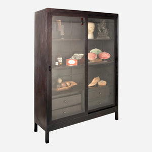 Bobo Intriguing Objects Sliding Glass Cabinet