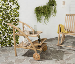 Natural - Lodi-Outdoor-Portable-Tea-Cart - Safavieh