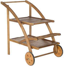 Load image into Gallery viewer, Natural - Lodi-Outdoor-Portable-Tea-Cart - Safavieh