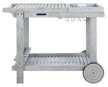 Load image into Gallery viewer, Outdoor-Orland-Grey-Portable-Tea-Trolley - Safavieh