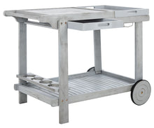 Load image into Gallery viewer, Outdoor-Orland-Grey-Portable-Tea-Trolley - Safavieh