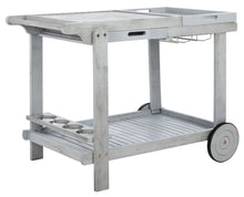 Load image into Gallery viewer, Outdoor-Orland-Grey-Portable-Tea-Trolley - Safavieh