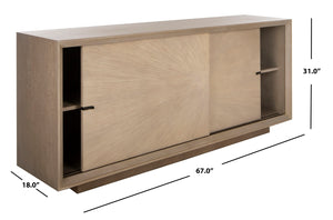 Francia-Sliding-2-Door-Sideboard - Safavieh